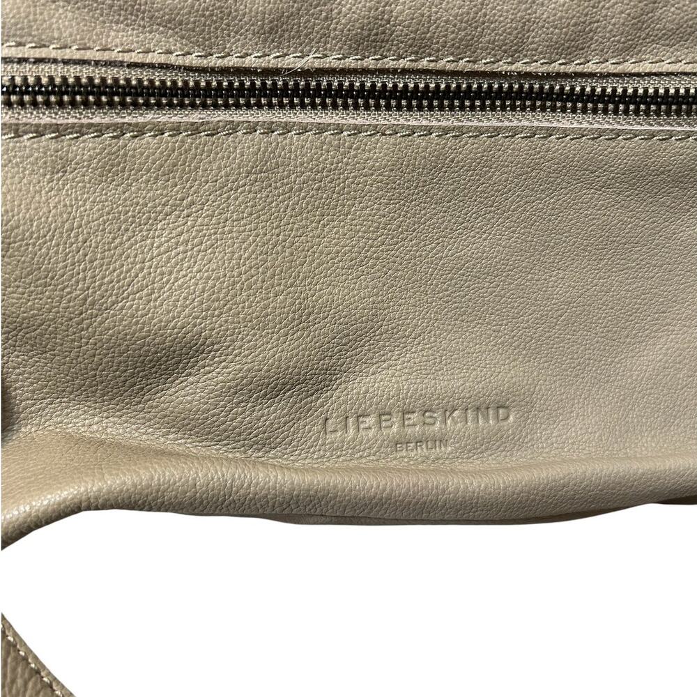 Liebeskind Berlin Leather Crossbody Bag In Vintage Stone W Detachable Strap - Picture 2 of 7